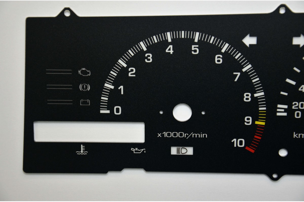 Toyota Corolla AE86 Classic Design PLASMA TACHO GLOW GAUGES