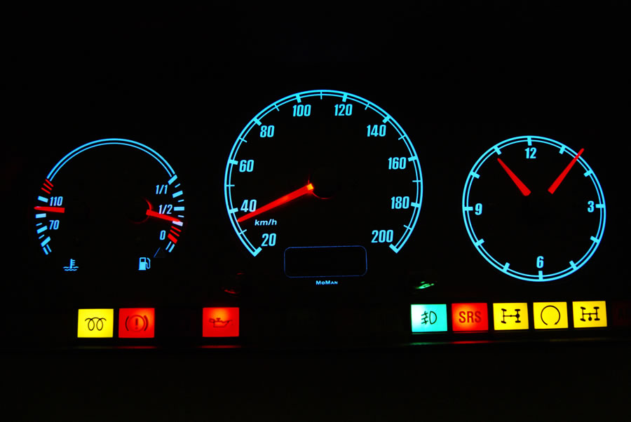 Mercedes glo gauges #7