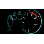 FIAT BRAVO 2 - in ALFA ROMEO GIULIETTA Style INDIGLO plasma tacho glow gauges tachoscheiben dials