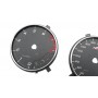 Seat Leon 3 Cupra - Replacement tacho dials, counter faces, gauges - converted from MPH to KM/H