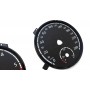 Volkswagen Passat B6, B7 - CUSTOM Scirocco design - Replacement instrument cluster dials, counter gauges faces