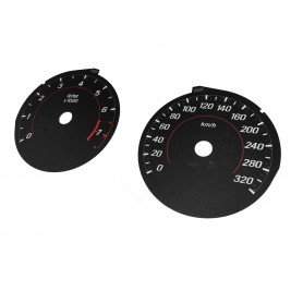 Chevrolet Camaro SS - since 2016 - Replacement instrument cluster dials from MPH to km/h