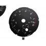 Mercedes-Benz SL-class R231 - Replacement instrument cluster tacho dials - converted from MPH to Km/h design 2