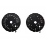 Mercedes-Benz SL-class R231 - Replacement instrument cluster tacho dials - converted from MPH to Km/h design 2