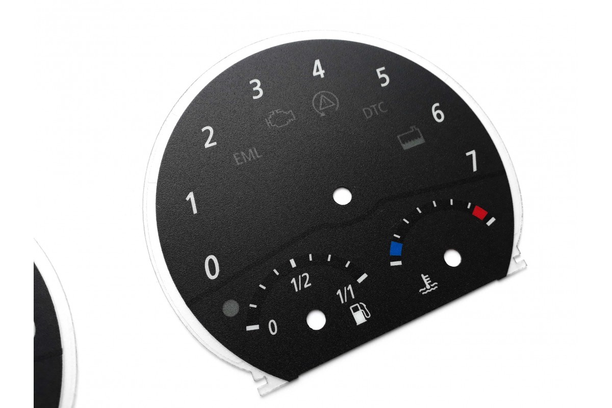BMW Z4 E85 Replacement instrument cluster dials, counter faces gauges