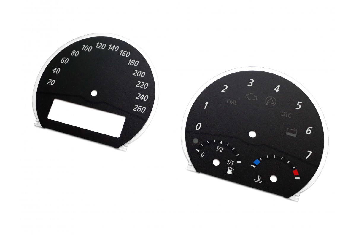 BMW Z4 E85 Replacement instrument cluster dials, counter faces gauges