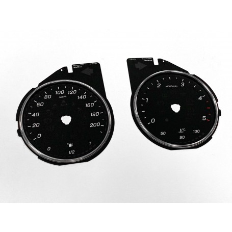 Mercedes-Benz Sprinter III W907 - Replacement instrument cluster dials from MPH to km/h