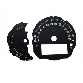 MINI Countryman Plug-in Hybrid - Replacement instrument cluster dials, counter faces, gauges from MPH to km/h