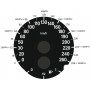 BMW X2 F39, X1 F48 - Replacement tacho dial, counter gauges faces - converted from MPH to Km/h