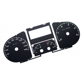 Iveco Daily 2006-2010 Replacement dial - converted from MPH to Km/h