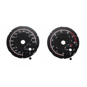 Mercedes-Benz GLE 450 for AMG - Replacement instrument cluster tacho dials - converted from MPH to Km/h