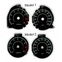 Mitsubishi ASX / Outlander Sport 2010-now - Replacement dial - converted from MPH to Km/h