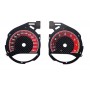 Mercedes C Class W205 - Custom Replacement tacho dials instrument cluster- converted from MPH to Km/h