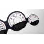 Dodge Challenger 2011-2014 - replacement tacho dials, face counter gauges MPH to km/h