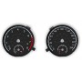 Volkswagen Passat CC - CUSTOM Scirocco design - Replacement instrument cluster dials, face counter gauges