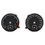 Volkswagen Passat CC - Replacement tacho dials, face counter gauges from MPH to km/h CUSTOM Scirocco design