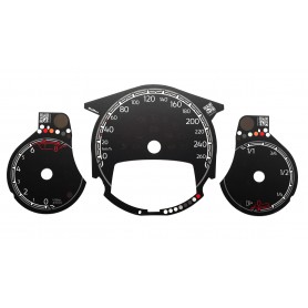 Volkswagen Beetle - Replacement tacho dials speedometer Design 3