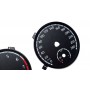 Volkswagen Passat CC - Replacement tacho dials, face counter gauges from MPH to km/h CUSTOM Scirocco design