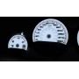 DODGE CHALLENGER 2011-2014 DODGE CHALLENGER 2011-2014 plasma tacho glow gauges tachoscheiben dials Design 1