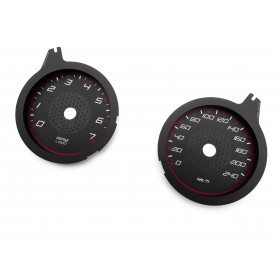 Dodge Charger - replacement tacho dials MPH to km/h