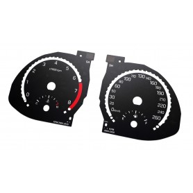 Hyundai Santa Fe 3 - replacement instrument cluster dials MPH to km/h