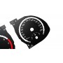 Hyundai Santa Fe 3 - replacement instrument cluster dials, face tacho gauges MPH to km/h