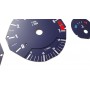 BMW E34 Alpine Replica Replacement tacho dials, face gauges counter