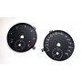Volkswagen Golf 6 - replacement tacho dials converted from MPH to Km/h
