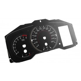 Toyota Corolla Hatchback - Replacement tacho dials - converted from MPH to Km/h
