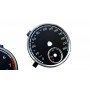 Volkswagen Tiguan customowy wzór jak Scirocco R - tarcze licznika zamiennik, zegary z MPH na km