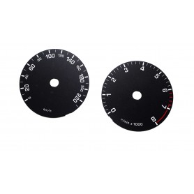 Range Rover Discovery Sport IV - Replacement tacho dial - converted from MPH to Km/h
