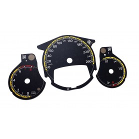 Volkswagen Beetle - Replacement tacho dials face counter gauges Design 4