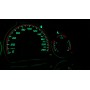 Saab 9-3 93 INDIGLO plasma tacho glow gauges tachoscheiben dials
