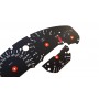 BMW E36 M version look - Replacement dials, counter faces gauges - converted from MPH to Km/h