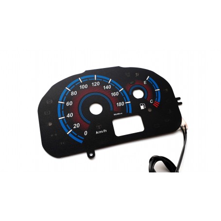 Fiat Seicento glow face gauge design 3 plasma tacho glow gauges tachoscheiben dials