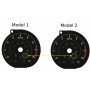 Jaguar XF Mk1, XKR, XK - Replacement dial - converted from MPH to Km/h
