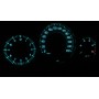 Mercedes W211 - E class, CLK, CLS design 4 plasma tacho glow gauges tachoscheiben dials