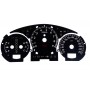 Subaru Impreza WRX STI Replacement tacho dials gauges - converted from MPH to Km/h Counter