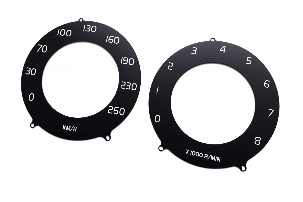 Volvo S60, V60, XC60. S80, V70, XC70 Replacement dial converted