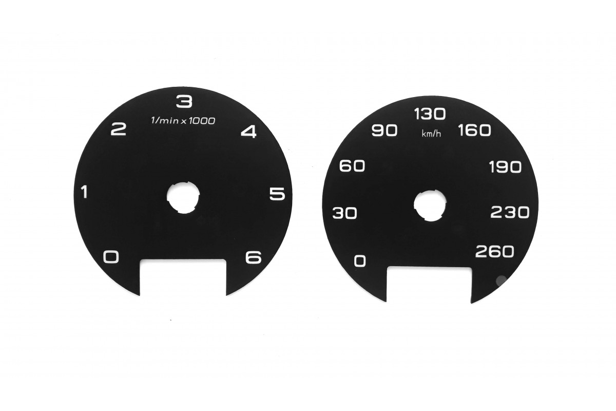 Audi A3 8P Lift replacement instrument cluster dials face gauge MPH
