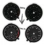 Volkswagen Atlas - Replacement tacho dials gauges - converted from MPH to Km/h // tacho counter usa