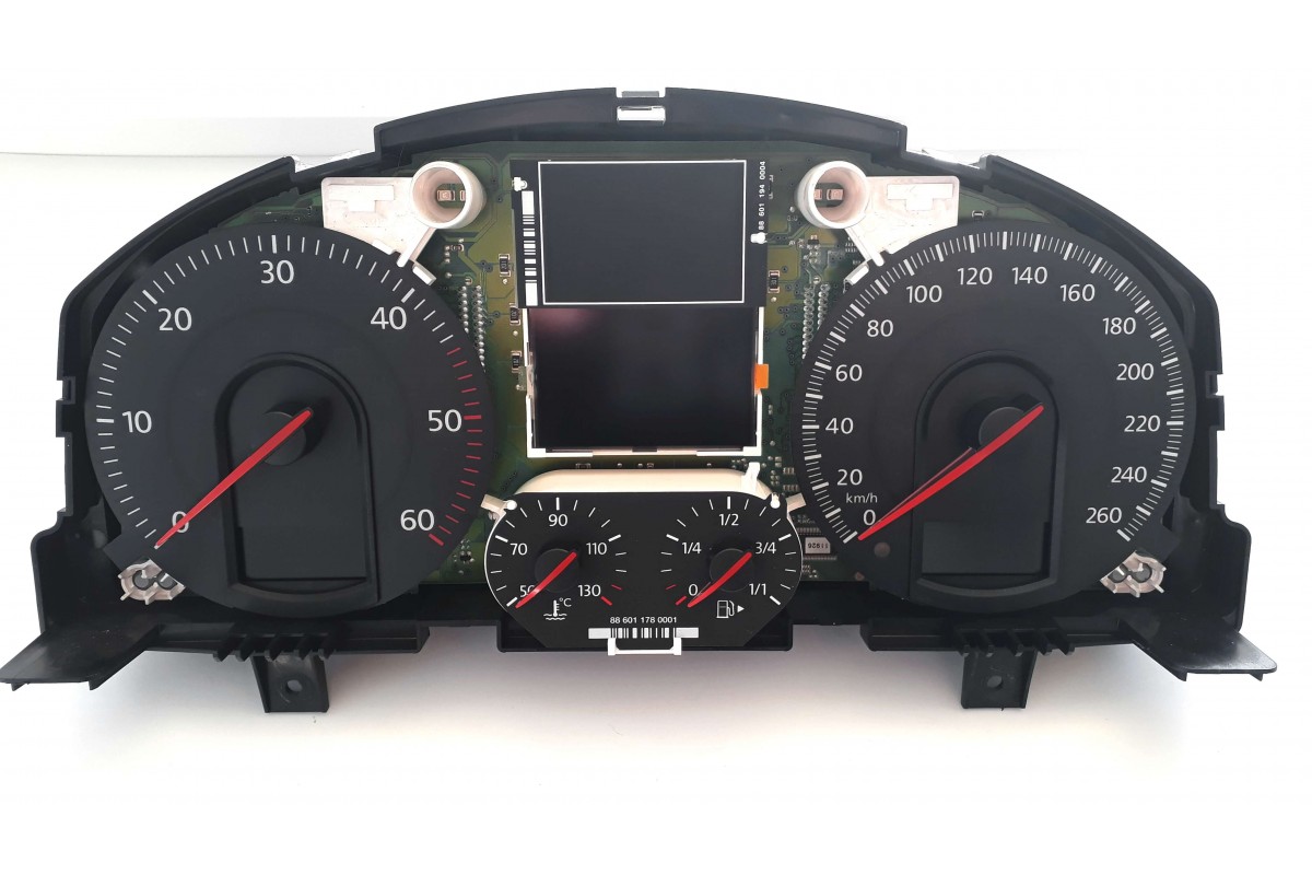 Volkswagen Passat B6 replacement instrument cluster dials face gauge