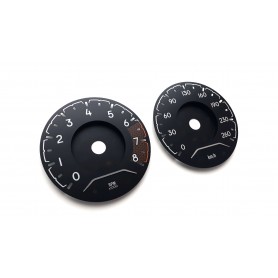 Jeep Compass 2 - replacement tacho dials gauges MPH to km/h USA // Tacho Counter