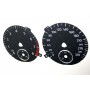 Volkswagen Golf 6 R MK6 - replacement tacho dials from MPH to km/h