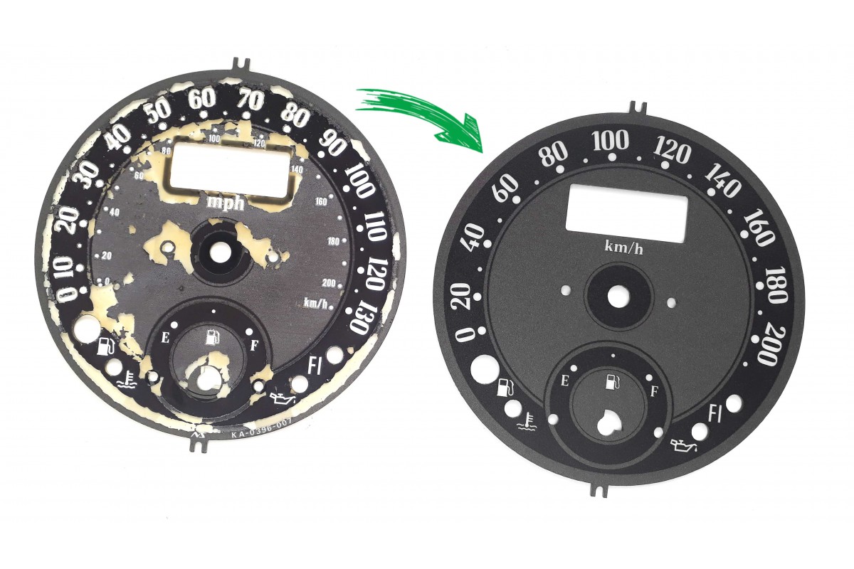 Kawasaki Vulcan 1500 replacement instrument cluster dials gauges