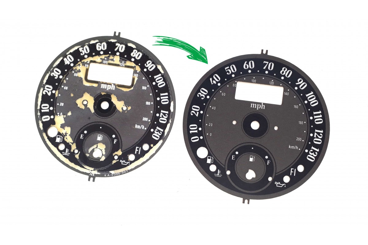 Kawasaki Vulcan 1500 replacement instrument cluster dials gauges