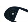Dodge Viper V gen. 5 - Replacement tacho dials, face counter gauges, faces - converted from MPH to Km/h