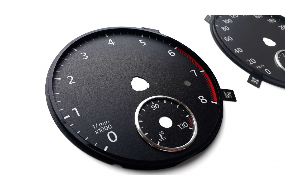 Volkswagen Golf 6 MK6 GTI Replacement tacho dials, gauges, faces