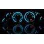 Nissan Skyline GTR R32 świecące tarcze licznika zegary INDIGLO