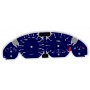 BMW E46 Alpina Style - REPLACEMENT TACHO DIALS, FACE COUNTER GAUGES, FACES, GAUGE OVERLAY/FACEPLATE